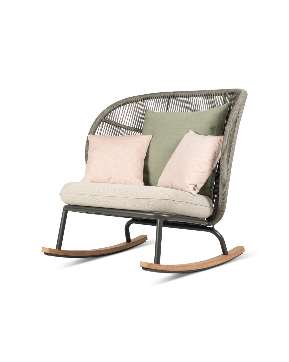 Vincent Sheppard Kodo rocking chair – Fossil grey