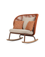 Vincent Sheppard Kodo rocking chair – Rust/Cinnamon