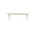Vincent Sheppard Kodo Table repas 210x100cm Plateau Céramique Structure Dune white + Plateau Céramique Shards 