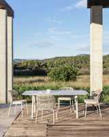 Vincent Sheppard Kodo dining chair – Dune white, Shards
