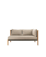 Vincent Sheppard Lento modular – Anthracite, Untreated teak