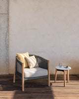 Vincent Sheppard Lento lounge chair – Anthracite, Portland