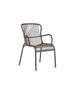 Vincent Sheppard Loop Dining Chair empilable Rope Fossil Grey 