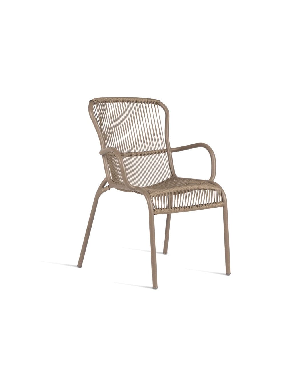 Vincent Sheppard Loop Dining Chair empilable Rope Taupe 