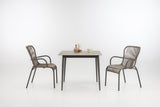 Vincent Sheppard Loop dining chair – Fossil grey, Flint