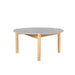 Vincent Sheppard Oda Coffee Table Ø68cm h:35cm avec plateau céramique Teck + Céramique Flint 