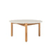 Vincent Sheppard Oda Coffee Table Ø68cm h:35cm avec plateau céramique Teck + Céramique Portland 