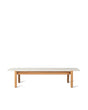 Vincent Sheppard Oda coffee table rectangular – Portland, Untreated teak