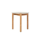 Vincent Sheppard Oda Side Table Ø45cm h:45cm avec plateau céramique Teck + Céramique Portland 