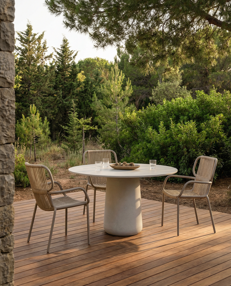 Vincent Sheppard Ribbon dining armchair – Taupe, Taup/Sand