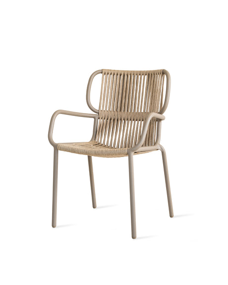 Vincent Sheppard Ribbon dining armchair – Taup/Sand