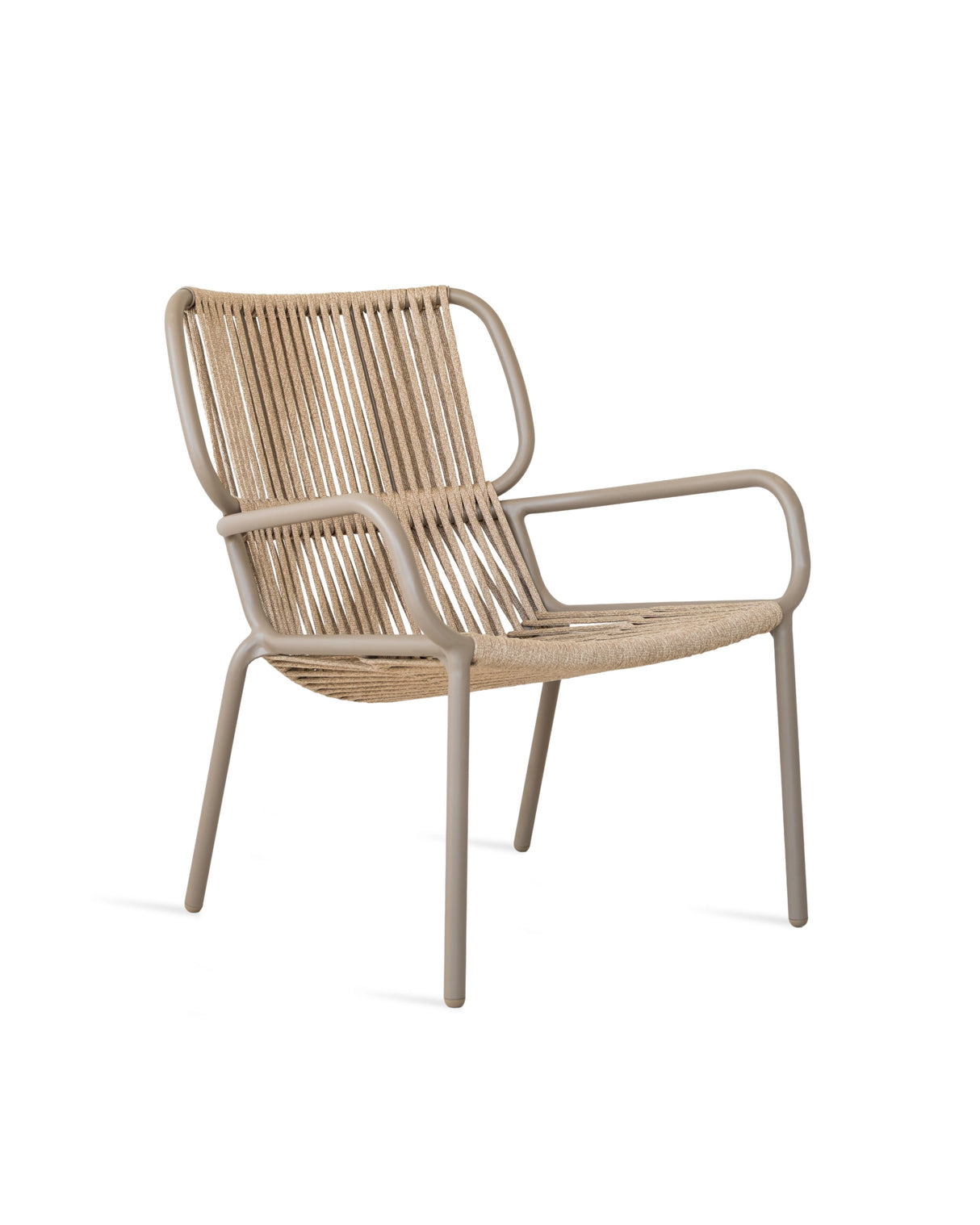 Vincent Sheppard Ribbon Fauteuil Lounge, coussin non inclus Taupe/Sand 