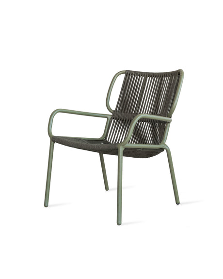 Vincent Sheppard Ribbon lounge chair – Moss/Dark green