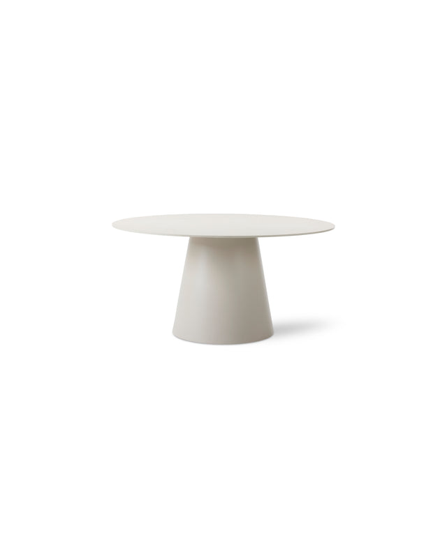 Vincent Sheppard Sandro dining table round – Dune white, Portland
