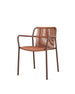 Vincent Sheppard Sweep dining armchair – Rust/Cinnamon