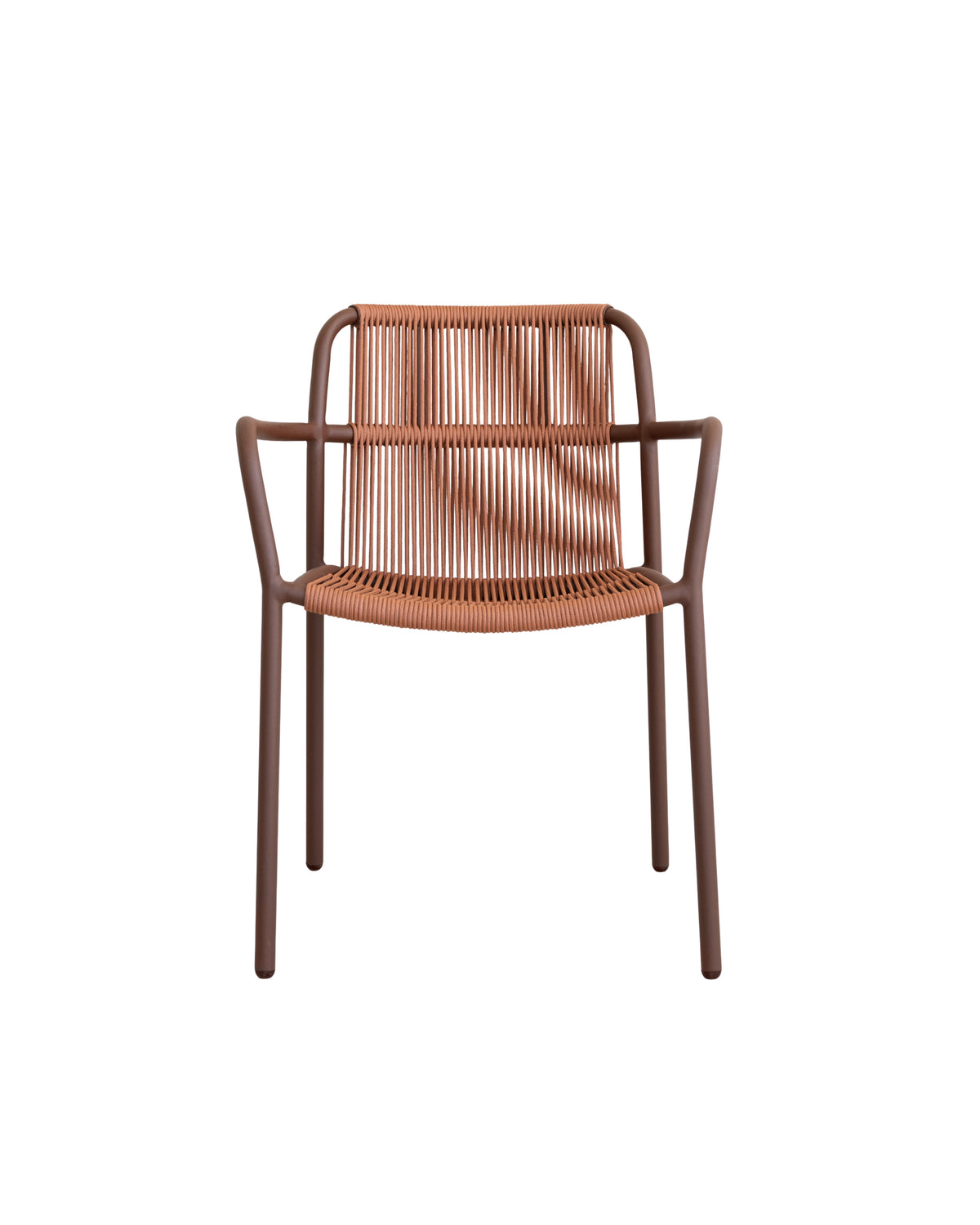 Vincent Sheppard Sweep dining armchair – Rust/Cinnamon