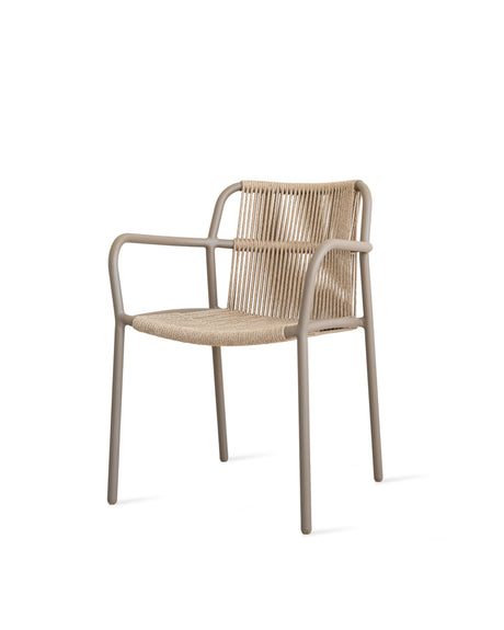 Vincent Sheppard Sweep dining armchair – Taup/Sand