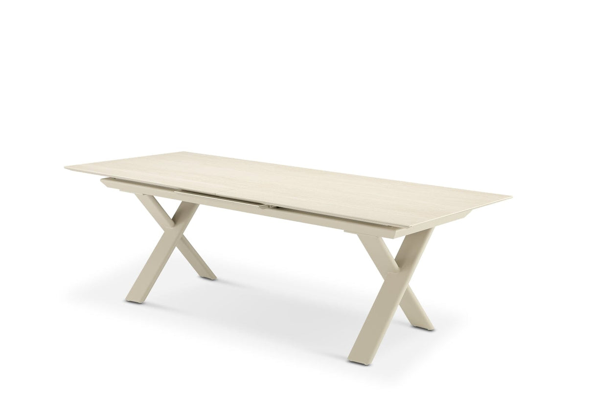 Zebra Levare Table repas céramique rallonge Synchro 240/300x100cm 