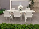 Zebra Levare Table repas céramique rallonge Synchro 240/300x100cm 