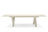 Zebra Levare Table repas céramique rallonge Synchro 240/300x100cm 
