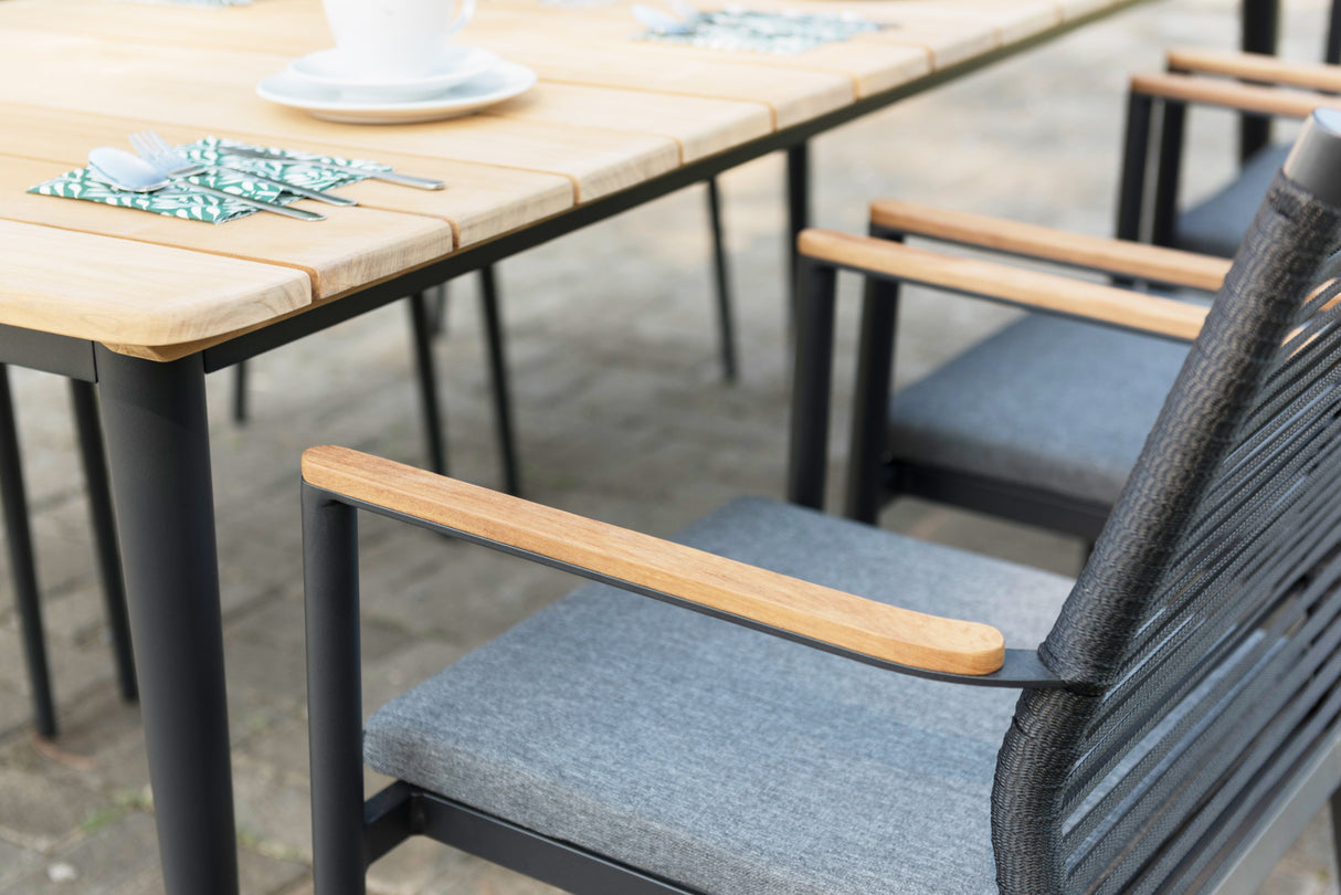 Zebra Spider Table repas 160x90 cm 