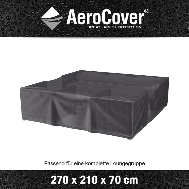 Aerocover Housse de protection pour ensemble 270x210cm H:70cm 