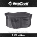 Aerocover Housse de protection pour ensemble Ø150cm H:85cm 