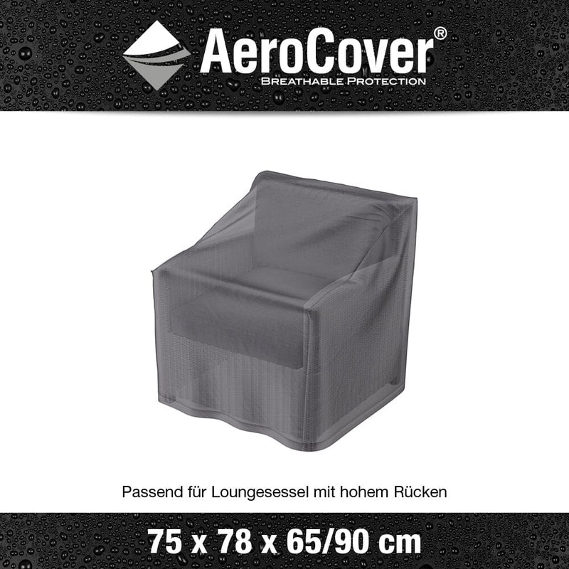 Aerocover Housse de protection pour Fauteuil club Lounge 75x78cm H:65/90cm 