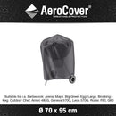 Aerocover Housse de protection pour Gril barbecue Ø70cm H:95cm 