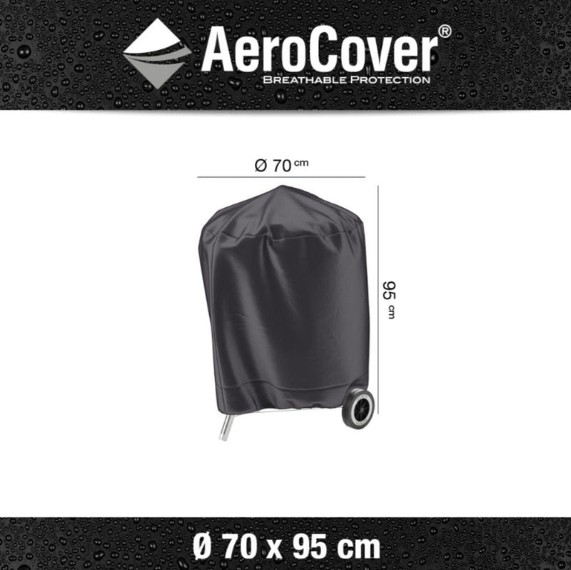 Aerocover Housse de protection pour Gril barbecue Ø70cm H:95cm 