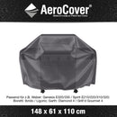 Aerocover Housse de protection pour Gril barbecue taille L 148x61cm H:110cm 