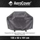 Aerocover Housse de protection pour Gril barbecue taille M, 135x52cm H:101cm 