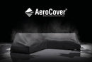 Aerocover Housse de protection pour salon d'angle Lounge forme L Trapèze haut dossier 255x255x90cm H:90/65cm 