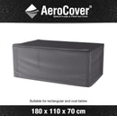 Aerocover Housse de protection pour Table 180x110cm H:70cm 