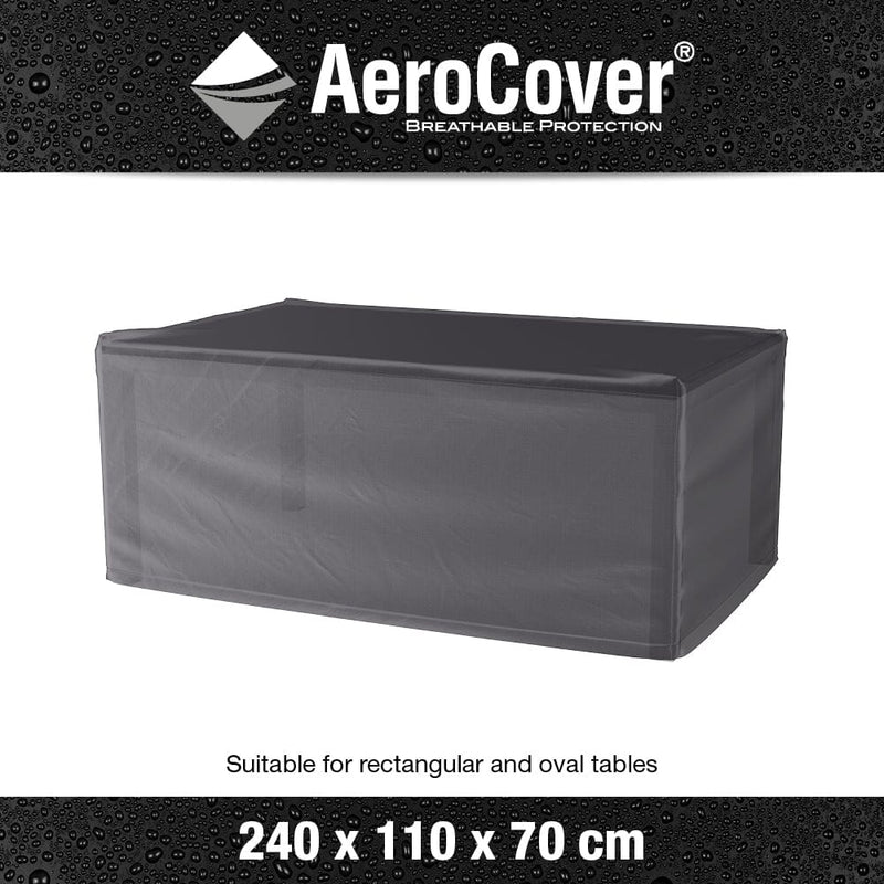 Aerocover Housse de protection pour Table 240x110cm H:70cm 