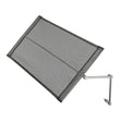 Barlow Tyrie Equinox Occasional Par soleil inox brossé pour chaise longue art. 1EQL Toile Platinum 
