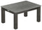 Barlow Tyrie Equinox Occasional Table 49 -Table basse pour chaise longue 49x35cm H:30cm inox laqué Plateau céramique Armature Graphite - Céramique Dusk 