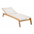 Barlow Tyrie Horizon Chaise longue Toile Pearl 
