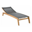 Barlow Tyrie Horizon Chaise longue Toile Platinum 