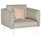 Barlow Tyrie Layout Deep Seating Single Seat - High Arms - Single seat and back with High Arms - avec coussins 