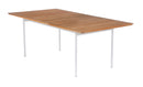 Barlow Tyrie Layout Dining Table 200 (195x100cm) Armature Artic White 