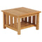 Barlow Tyrie Mission Low Table 60 Square - Table basse 59x59cm H:39cm 