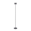 Blomus Farol Lampadaire mobile sans fil LED USB H:115cm Warm gray 