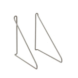 Blomus Panola Lot de 2 fixations murales pour étagère murale Mourning Dove 