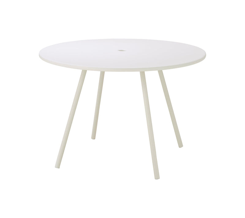 Cane-line Area Table ronde Ø 110cm (11010) White (Aluminium) 