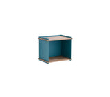 Cane-line Box Wall (5770) Teak (teck) avec Aqua Aluminium 