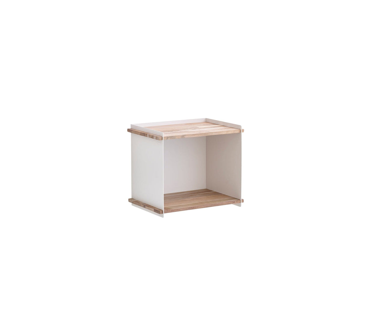 Cane-line Box Wall (5770) Teak (teck) avec White Aluminium 