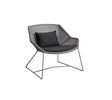 Cane-line Breeze Fauteuil Club Lounge, coussins en sus (5468) Light grey (Résine tressée, Cane-line Weave) 