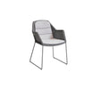 Cane-line Breeze Fauteuil pieds luge (5467) Light grey (Résine tressée, Cane-line Weave) 