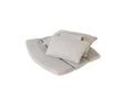 Cane-line Breeze Set de coussins pour Fauteuil Lounge Haut dossier (5469) Light grey (Tissu Cane-line Focus) 